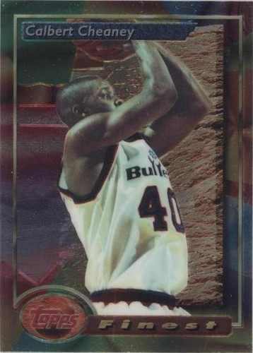1993-94 Topps Finest - Calbert Cheaney #84