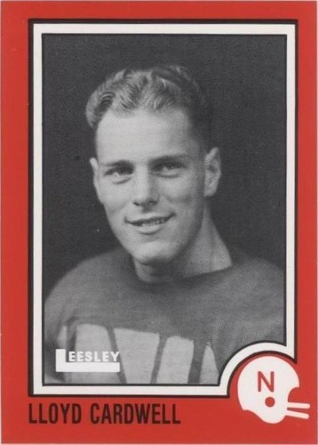 1989 Leesley Nebraska Cornhuskers Lloyd Cardwell #97