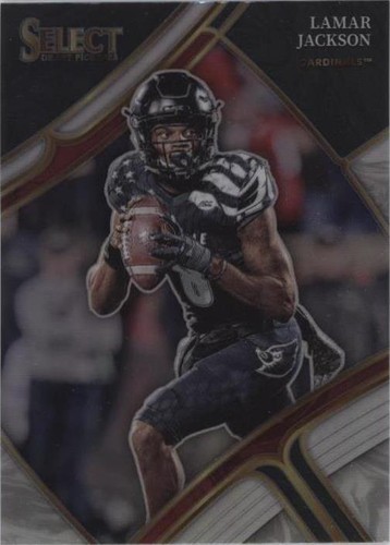 2023 Panini Select Draft Picks Lamar Jackson #135