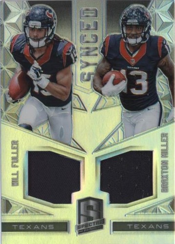 2016 Panini Spectra Braxton Miller Will Fuller V #28