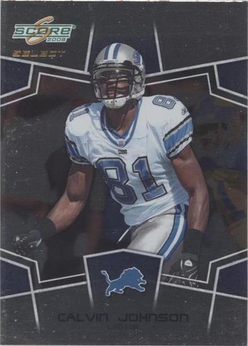 2008 Score Select Calvin Johnson #101