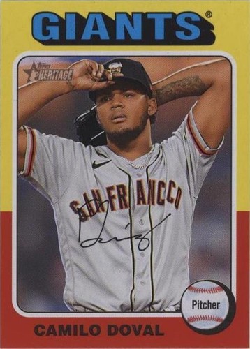 2024 Topps Heritage - Camilo Doval #99
