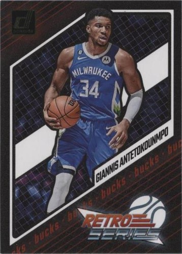 Giannis Antetokounmpo Red Architects Topps 3 23-24 1 of 5 MADE  display picture 1