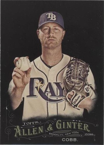 2016 Topps Allen & Ginter X - Alex Cobb #123