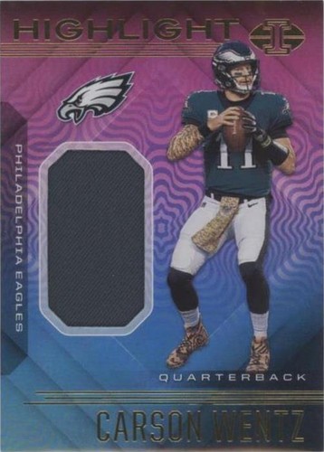 2020 Panini Illusions Carson Wentz #HS4