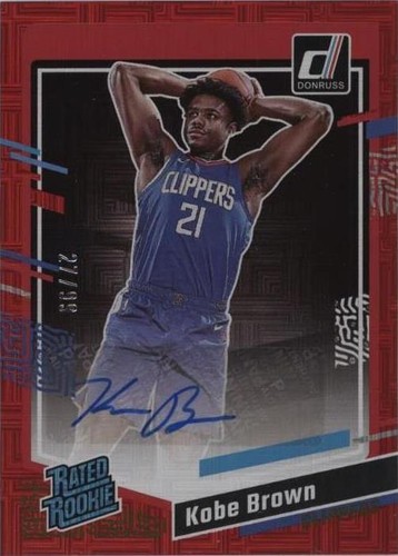 2023-24 Panini Donruss - Kobe Brown #268