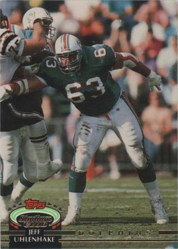 1992 Topps Stadium Club Jeff Uhlenhake #480