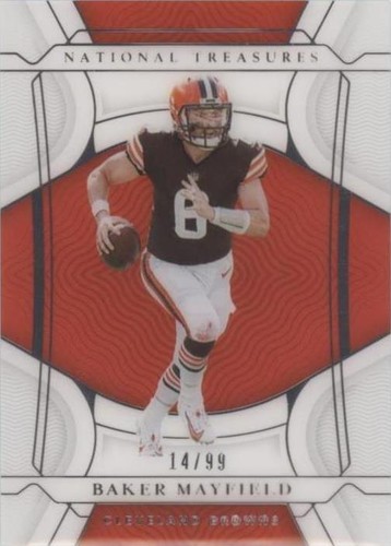 2021 Panini National Treasures Baker Mayfield #68