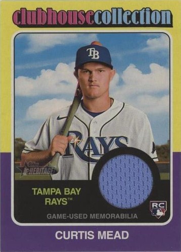 2024 Topps Heritage - Curtis Mead #CCR-CME