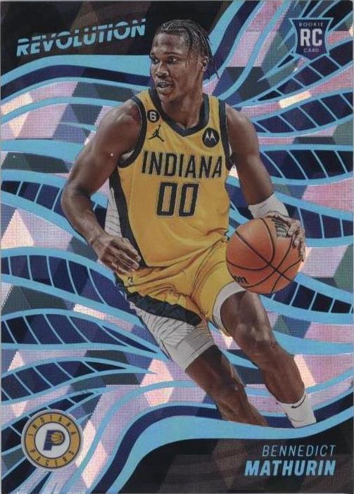 Carte Bennedict Mathurin 2022 Leaf Rookie Standout Auto #/329 - Near Mint