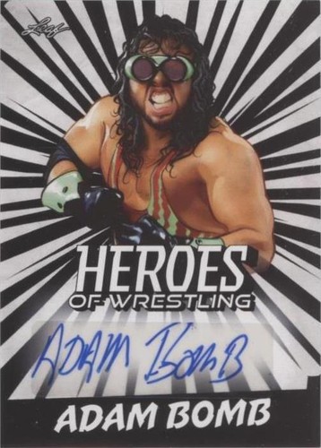 2023 Leaf Heroes of Wrestling - Adam Bomb #BA-AB1