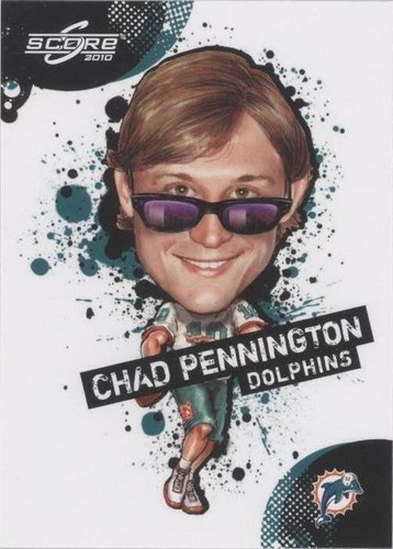 2010 Score Chad Pennington #10