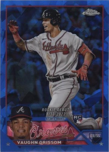 2023 Topps Chrome Update Series Sapphire Edition - Vaughn Grissom #USCS44