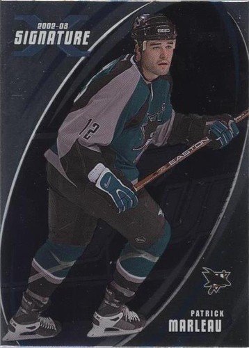 2002-03 In the Game Be A Player Signature Series - Patrick Marleau #069
