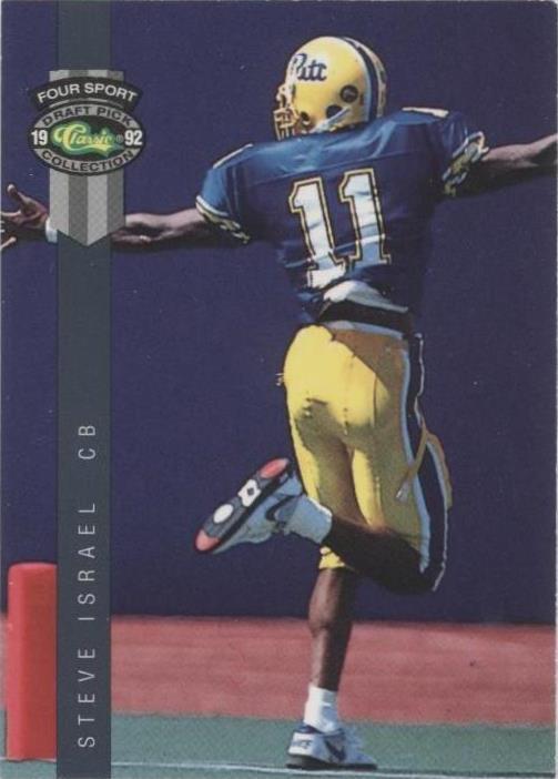 1992 Classic Four Sport Draft Pick Collection Steve Israel #121