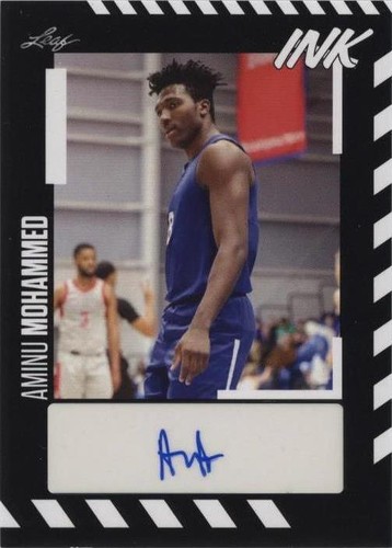 2023-24 Leaf Ink - Aminu Mohammed #BA-AM1