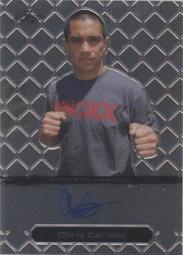 2011 Leaf Metal MMA - Chris Cariaso #BA-CC-2