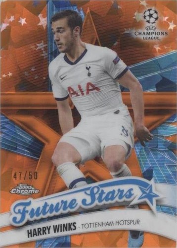 2019-20 Topps Chrome UCL Sapphire Edition Harry Winks #FS-HW