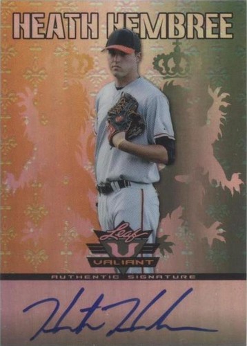 2011 Leaf Valiant - Heath Hembree #VA-HH1