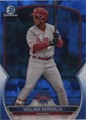 2023 Bowman Chrome Sapphire Edition - William Bergolla #BCP-232