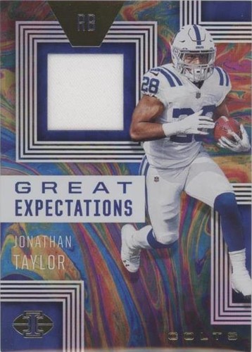 2020 Panini Illusions Jonathan Taylor #GE10