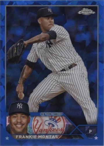 2023 Topps Chrome Update Series Sapphire Edition - Frankie Montas #USCS276