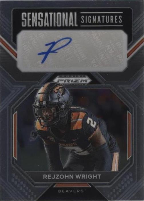 2023 Panini Prizm Draft Picks Rejzohn Wright #SS-REW