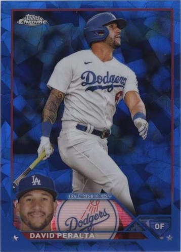 2023 Topps Chrome Update Series Sapphire Edition - David Peralta #USCS231