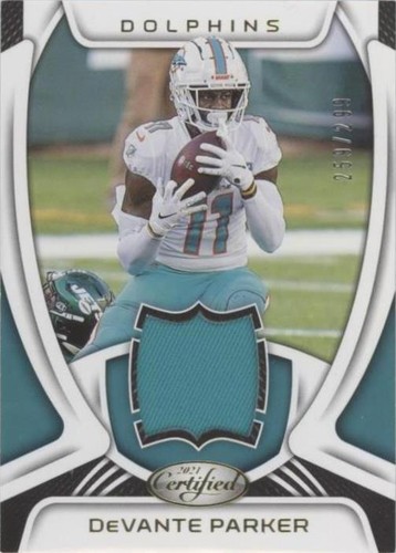 2021 Panini Certified Devante Parker #M-DP
