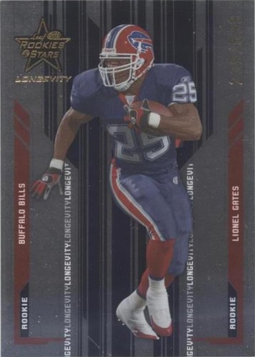 2005 Leaf Rookies & Stars Longevity Lionel Gates #233