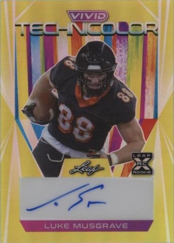 2023 Leaf Vivid Luke Musgrave #T-LM1