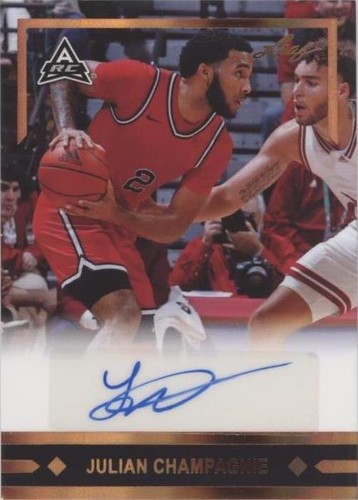 2021-22 Leaf Memories - Julian Champagnie #GLR-JC1