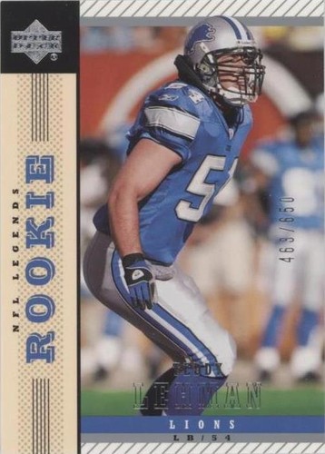 2004 Upper Deck NFL Legends Teddy Lehman #163