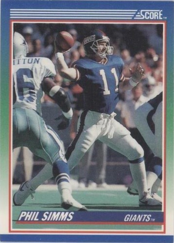 1990 Score Phil Simms #5