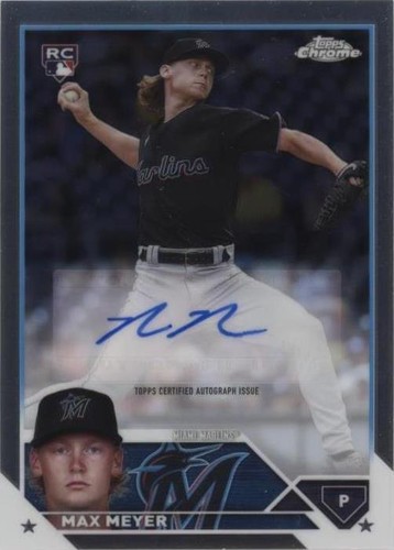 2023 Topps Chrome Update Series - Max Meyer #AC-MME