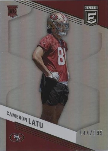 2023 Panini Donruss Elite Cameron Latu #115