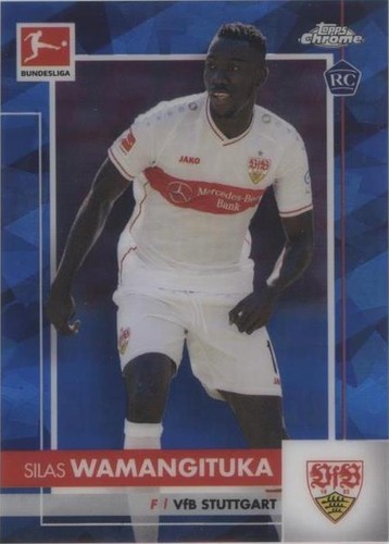 2020-21 Topps Chrome Bundesliga Sapphire Edition Suat Serdar