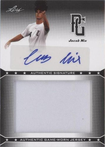 2013 Leaf Perfect Game Showcase - Jacob Nix #JA-JN1