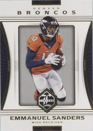 2017 Panini Limited Emmanuel Sanders #40
