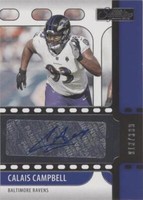2021 Panini Chronicles Calais Campbell #SS-CCA