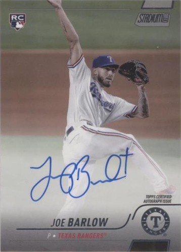 2022 Topps Stadium Club - Joe Barlow #SCBA-JBA
