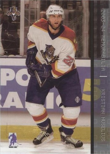 2003-04 In the Game Be A Player Memorabilia - Kristian Huselius #45