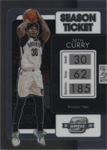 2021-22 Panini Contenders Optic - Seth Curry #8