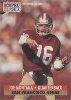 1991 Pro Set Joe Montana #653