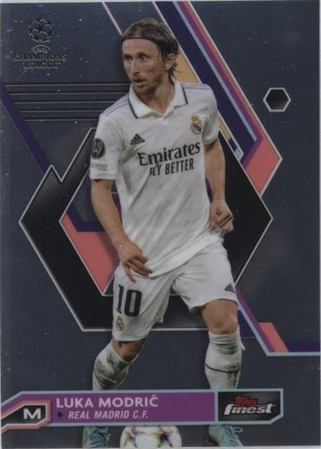 2022-23 Topps Finest UEFA Club Competitions Luka Modric #26
