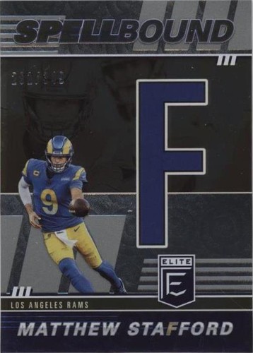 2022 Panini Donruss Elite Matthew Stafford #SB-MS4