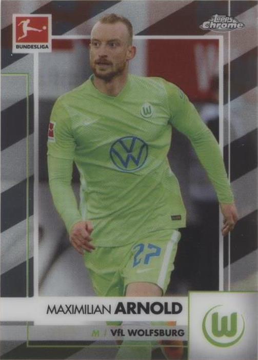 2020-21 Topps Chrome Bundesliga Maximilian Arnold #95