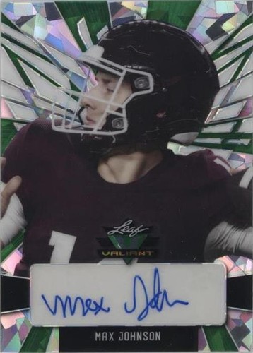 2022 Leaf Valiant Max Johnson #PA-MJ1