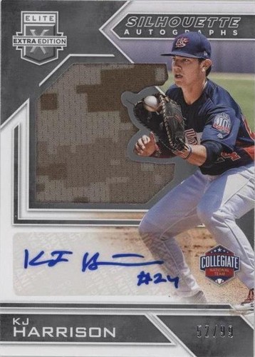 2016 Panini Elite Extra Edition - KJ Harrison #USA-KH