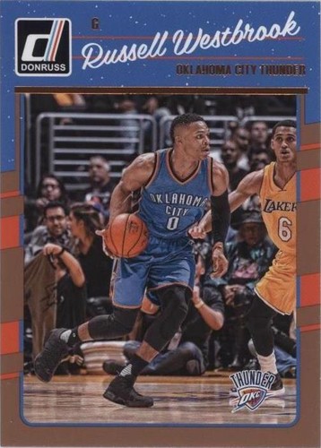 2016-17 Panini Donruss - Russell Westbrook #145